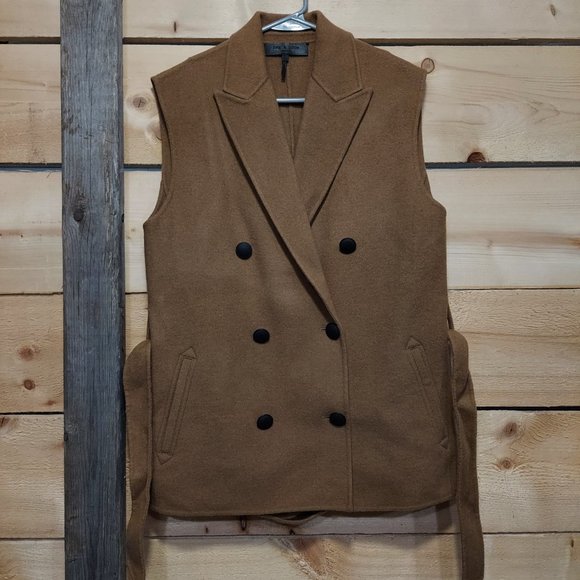 Rag & Bone Pearson Wool Vest - Picture 3 of 4